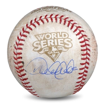 2009 Derek Jeter Game Used And Signed World Series Ball (MLB Authenticated)